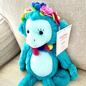 Lilly Pulitzer x Pottery Barn Kids Monkey with Flower Crown